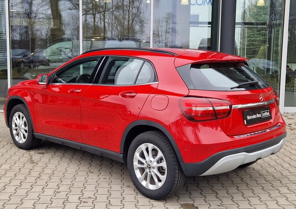 Mercedes-Benz GLA cena 126900 przebieg: 56749, rok produkcji 2019 z Łobżenica małe 121